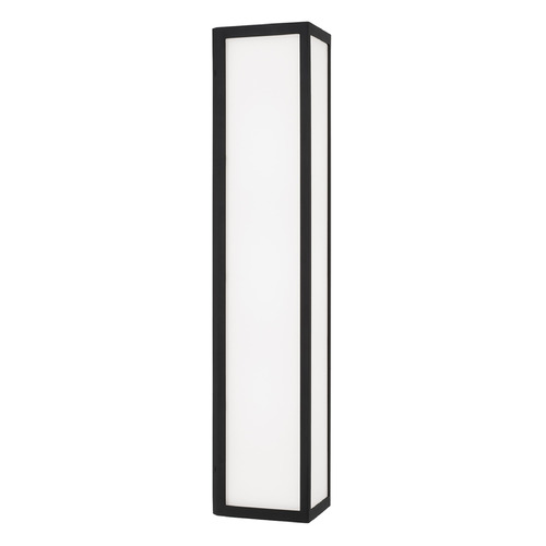 Irvin Large LED Outdoor Wall Light in Black by Capital Lighting