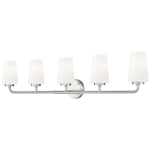 Z-Lite Z-Lite Montford Brushed Nickel Bathroom Light 7005-5V-BN