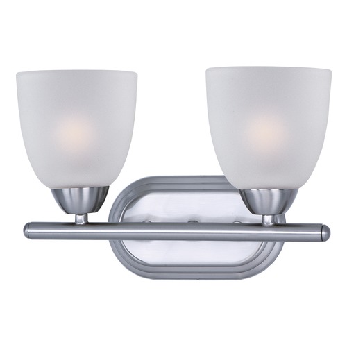 Axis Chrome Bathroom Light by Maxim Lighting