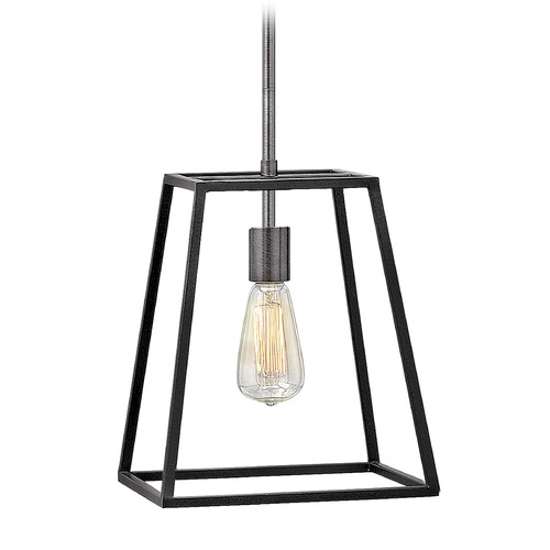 Hinkley Fulton 10-Inch Aged Zinc Pendant by Hinkley Lighting 3351DZ