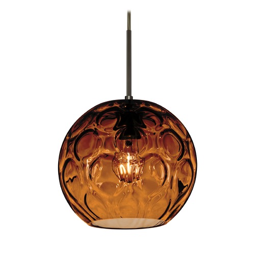 Besa Lighting Besa Lighting Bombay Bronze Mini-Pendant Light 1JT-BOMYAM-BR