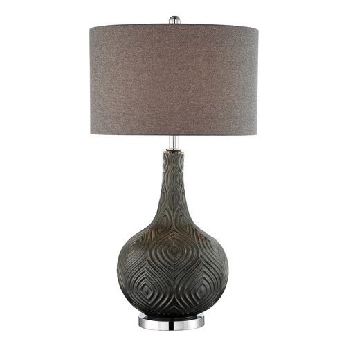 Lite Source Lighting Dylan Metallic Grey Table Lamp by Lite Source Lighting LS-23072GREY