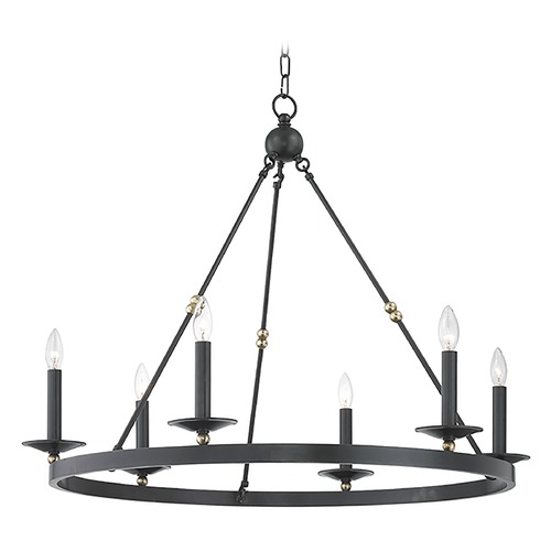 Allendale Aged Old Bronze Chandelier by Hudson Valley Lighting