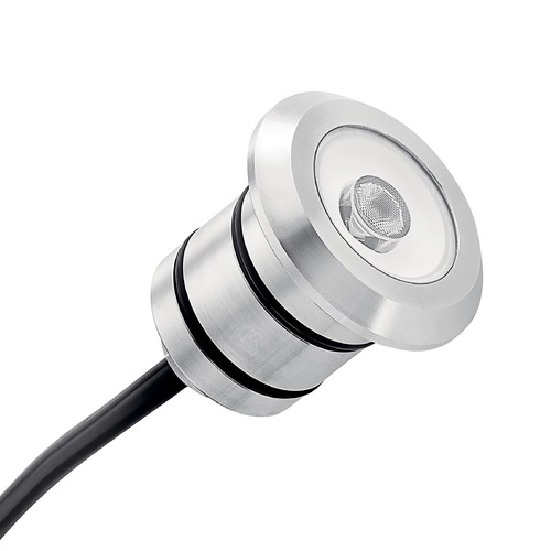 12V LED Mini All-Purpose Recessed Light in Stainless Steel 2700K by Kichler Lighting