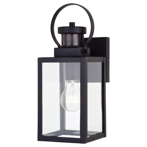 Vaxcel Lighting Vaxcel Lighting Medinah Textured Black Outdoor Wall Light T0602
