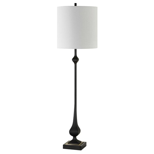Hightower Buffet Lamp in Satin Black by Uttermost Lighting