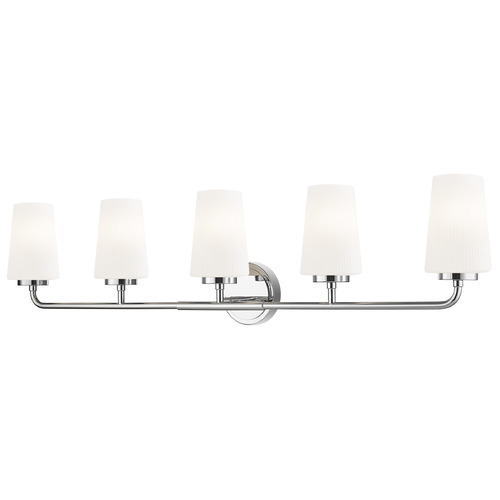 Z-Lite Z-Lite Montford Chrome Bathroom Light 7005-5V-CH