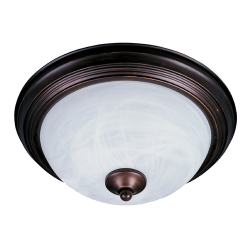 Essentials Oil Rubbed Bronze Flush Mount by Maxim Lighting