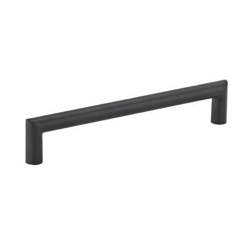 Black Cabinet Pull 6-1/4-Inch Center to Center Pack of 10