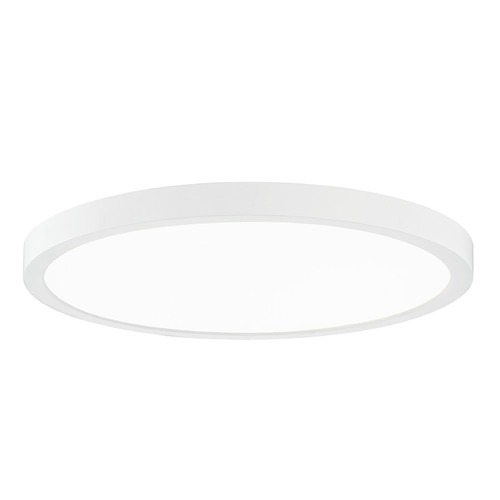 Flat LED Light Surface Mount 14-Inch Round White 2700K 1560LM