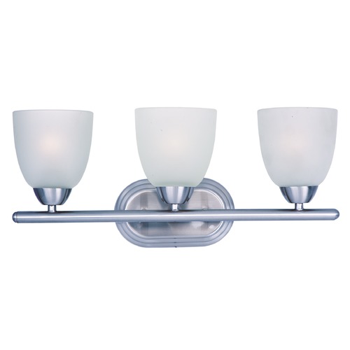 Axis Chrome Bathroom Light by Maxim Lighting
