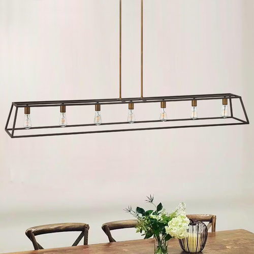 Fulton 7-Light Chandelier in Bronze by Hinkley Lighting