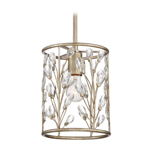 Quoizel Lighting Crystal Pendant Gold Meadow Lane by Quoizel Lighting MDL1508VG