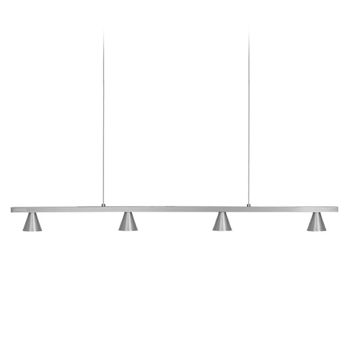 Dune Brushed Nickel LED Linear Light by Kuzco Lighting
