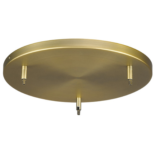 Z-Lite Multi Point Canopy Heritage Brass Ceiling Adaptor
