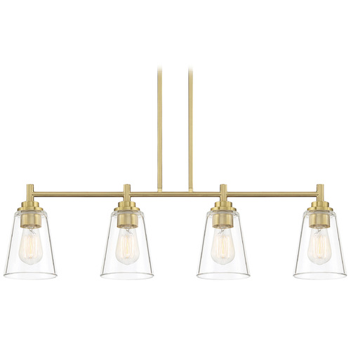 Designers Fountain Westin Brushed Gold Island Light