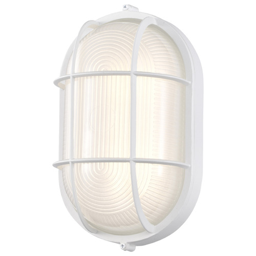 White LED Outdoor Wall Light by Nuvo Lighting