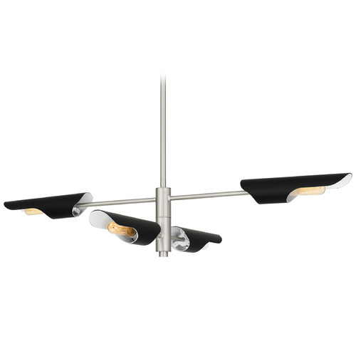 Quoizel Lighting Leoni Brushed Nickel Island Light