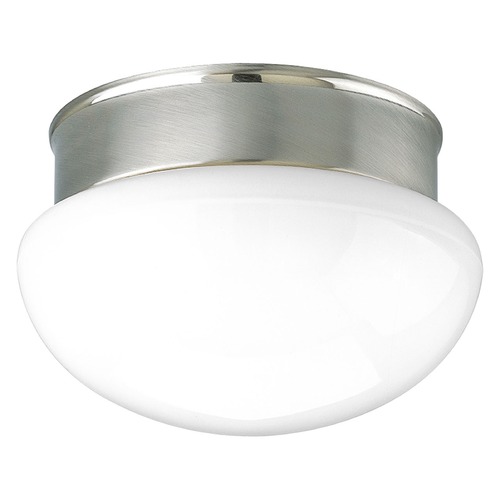 Fitter Brushed Nickel Flush Mount by Progress Lighting