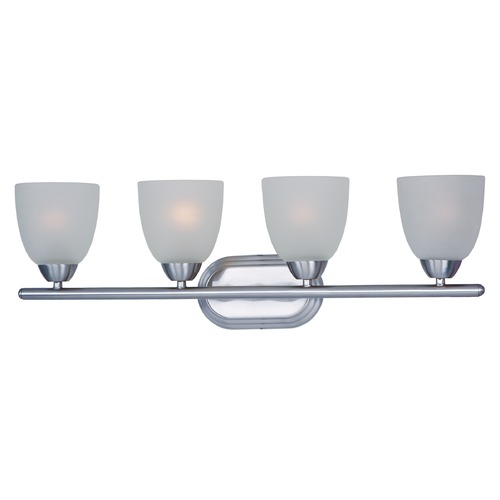 Axis Chrome Bathroom Light by Maxim Lighting