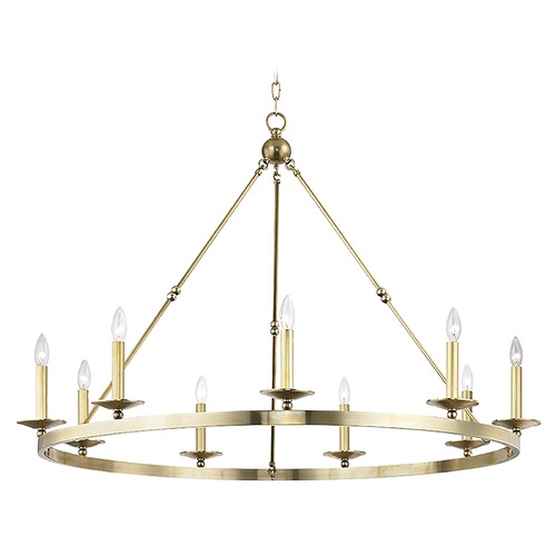 Hudson Valley Lighting Allendale Aged Brass Chandelier by Hudson Valley Lighting 3209-AGB