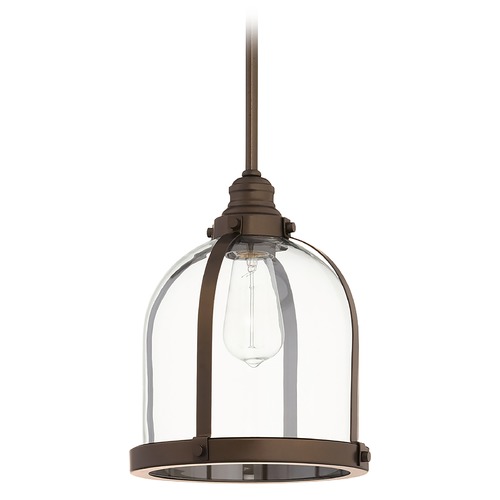 Quorum Lighting Oiled Bronze Pendant by Quorum Lighting 886-86