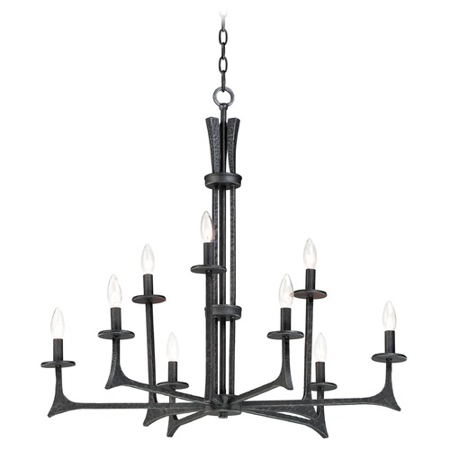 Maxim Lighting Maxim Lighting Anvil Natural Iron Chandelier 30306NI