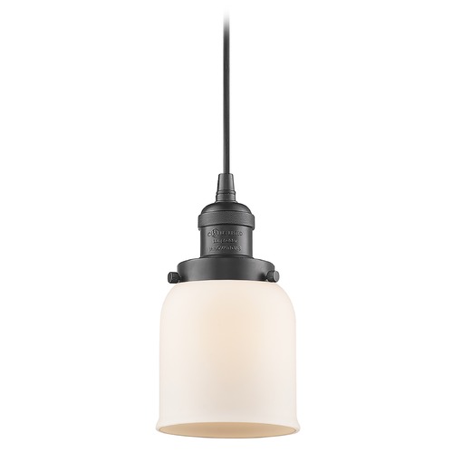 Small Bell Oil Rubbed Bronze Mini Pendant by Innovations Lighting