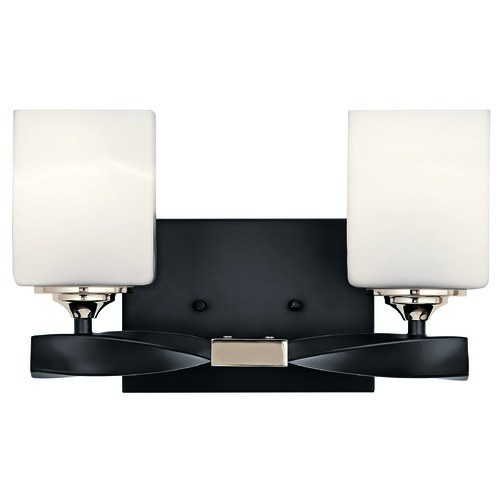 Marette 13.50-Inch Black Vanity Light by Kichler Lighting