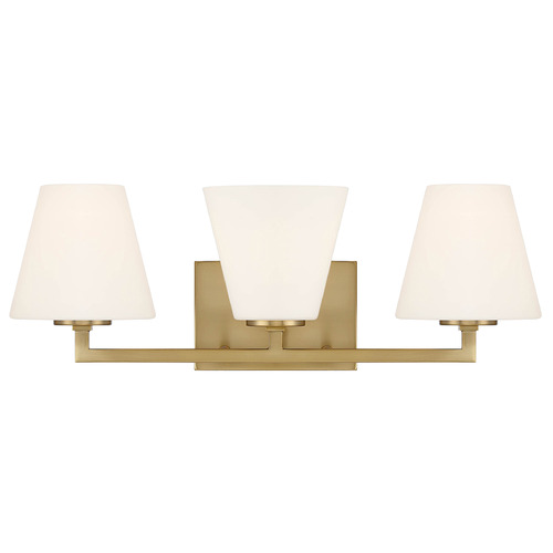 Designers Fountain Palmyra Brushed Gold Bathroom Light