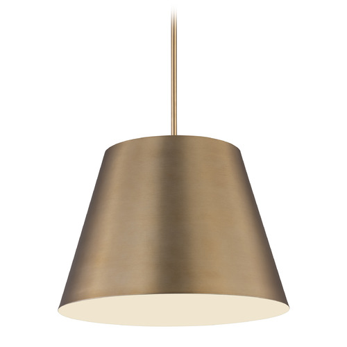 Z-Lite Lilly Modern Gold Pendant Light with Empire Shade