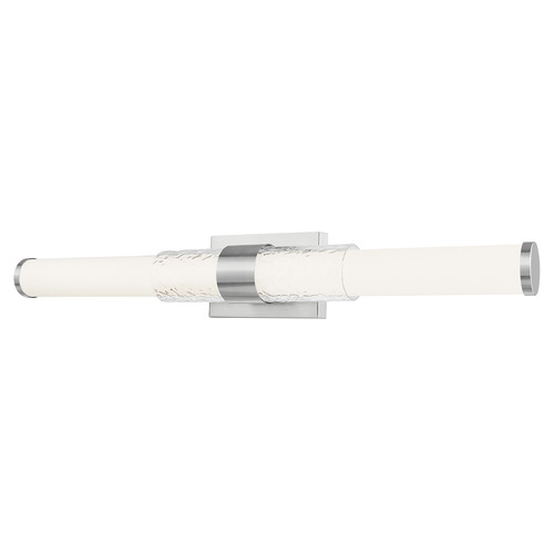Z-Lite Z-Lite Egon Brushed Nickel LED Vertical Bathroom Light 1015-32W-BN-LED