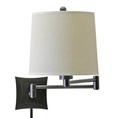 Swing-Arm Wall Light in Oil Rubbed Bronze by House of Troy Lighting