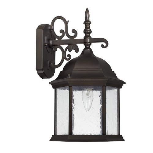 Capital Lighting Main Street 16-Inch Outdoor Wall Light in Bronze by Capital Lighting 9833OB