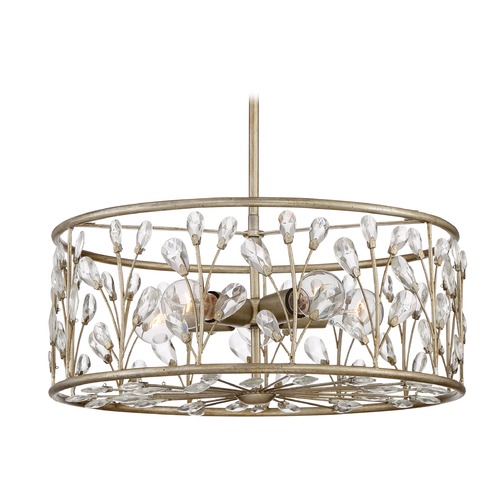 Quoizel Lighting Crystal Pendant Gold Meadow Lane by Quoizel Lighting MDL2820VG