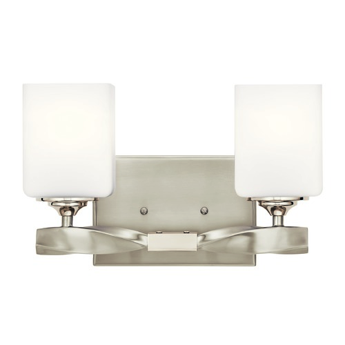 Marette 13.50-Inch Brushed Nickel Vanity Light by Kichler Lighting