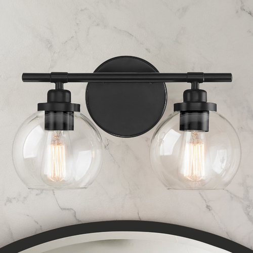 Carson 14-Inch Bath Light in Matte Black by Savoy House