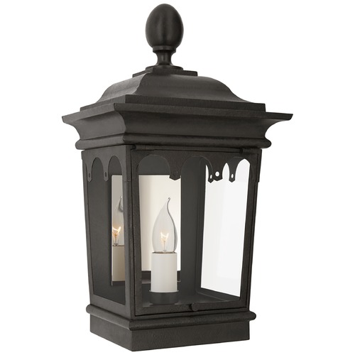 Visual Comfort Signature Collection Rudolph Colby Rosedale Wall Lantern in French Rust by Visual Comfort Signature RC2042FRCG