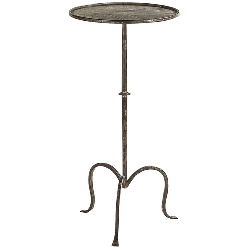 Visual Comfort Signature Collection Studio VC Hand-Forged Martini Table in Aged Iron by Visual Comfort Signature SF210AI