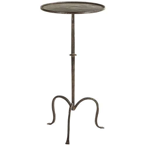 Studio VC Hand-Forged Martini Table in Aged Iron by Visual Comfort Signature