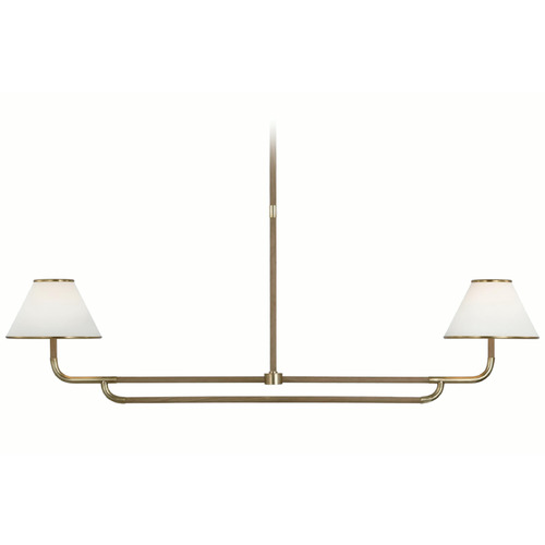 Marie Flanigan Rigby Linear Chandelier in Soft Brass by VC Signature