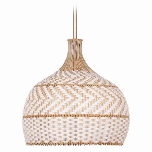 Crystorama Lighting Zanzibar Soft Gold Pendant Light with Bowl / Dome Shade