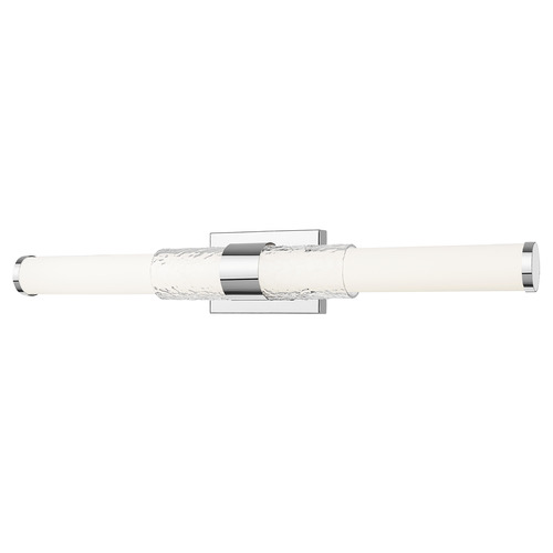 Z-Lite Z-Lite Egon Chrome LED Vertical Bathroom Light 1015-32W-CH-LED