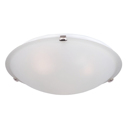 Maxim Lighting Malaga Satin Nickel Flush Mount by Maxim Lighting 2681FTSN