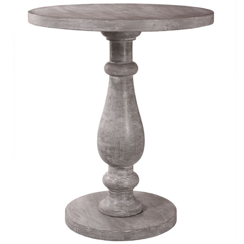 Kenroy Home Lighting Kenroy Home Tango Gray Washed Accent Table 65032GRW