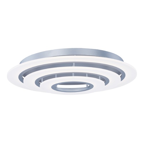 Saturn II 31.50-Inch LED Flush Mount in Matte Silver by ET2 Lighting