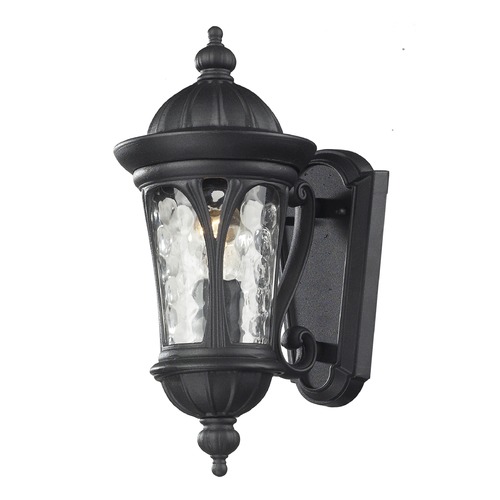 Z-Lite Doma Black Outdoor Wall Light by Z-Lite 543S-BK