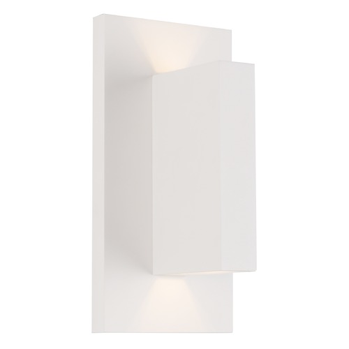 Kuzco Lighting Modern White LED Outdoor Wall Light 3000K 307LM by Kuzco Lighting EW22109-WH