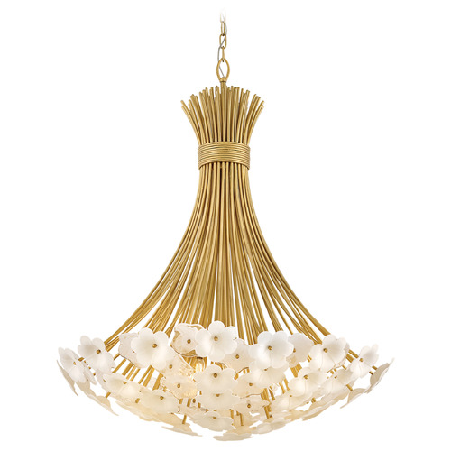 Fredrick Ramond Marianne Deluxe Gold LED Chandelier