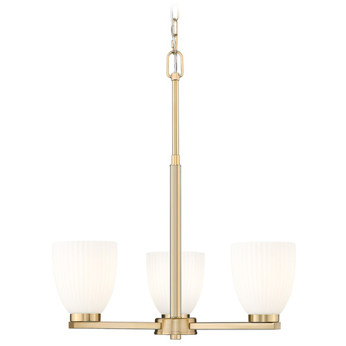 Z-Lite Z-Lite Naya Modern Gold Mini-Chandelier 7518-3MGLD